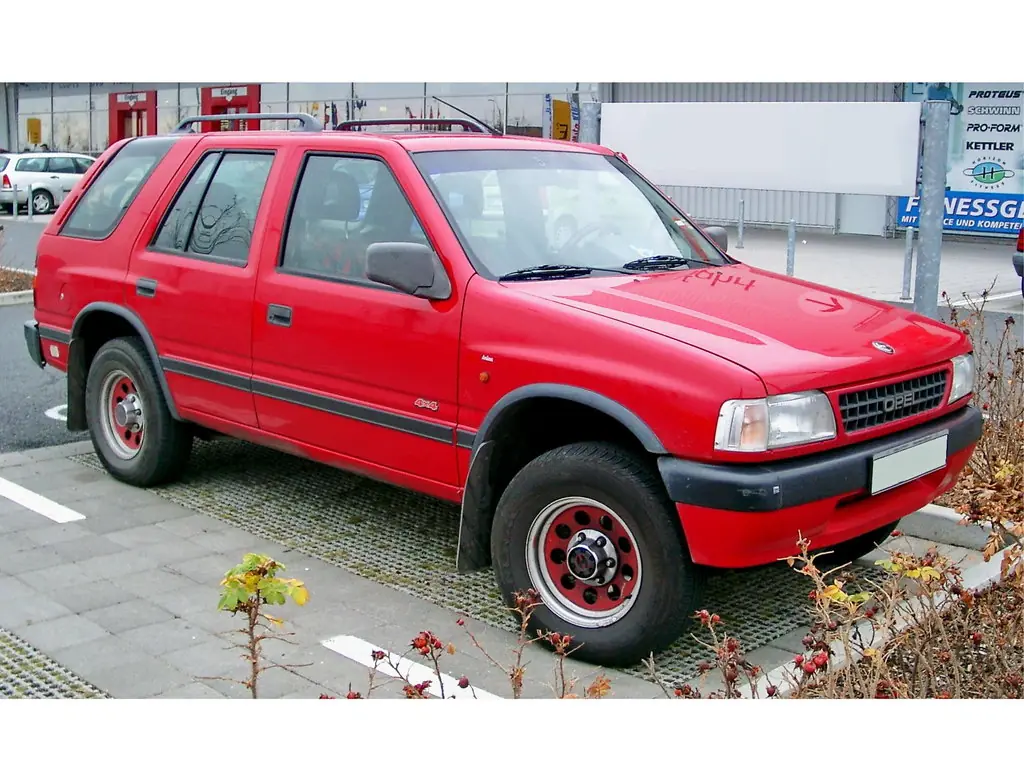 Opel Frontera (5 MWL4 ) 1 поколение, рестайлинг, джип/suv 5 дв. (04.1995 - 10.1998)